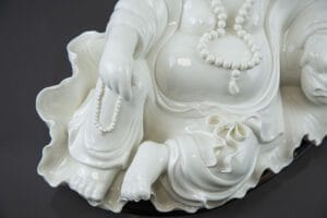 Jade Green Feng Shui Wealth Buddha Statue by KOKOPRIME